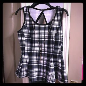 NWT bcx Peplum top